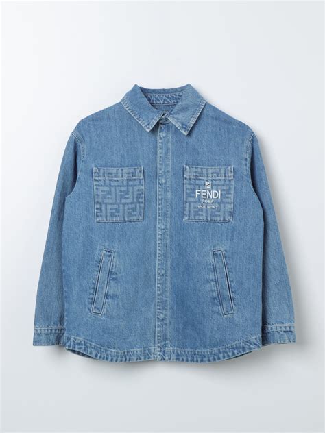 giacca di jeans fendi